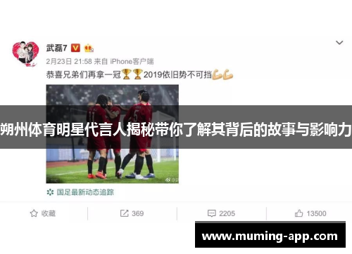 朔州体育明星代言人揭秘带你了解其背后的故事与影响力